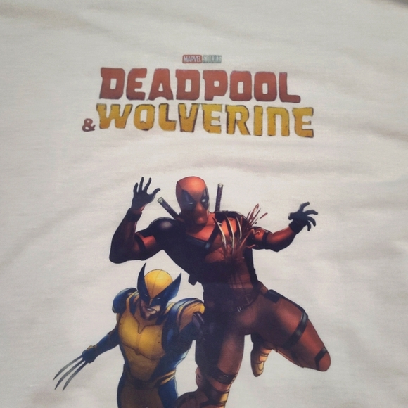 Custom Made Deadpool 3 Wolverine T-shirt - Picture 3 of 3